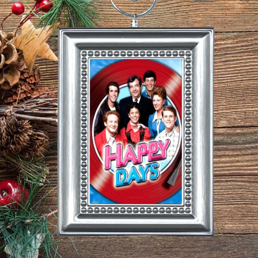 Happy Days TV Show‎ Memorabilia Retro Nostalgic Christmas Tree Ornament